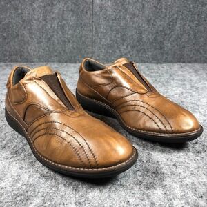Stonefly Shoes Women's Size 9-9.5 Brown Leather‎ Slip On Comfort Casual Italy